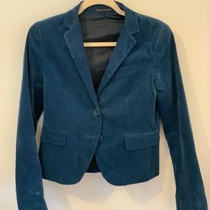 Blue Velvet Blazer